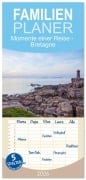 Cover-Bild zum Titel 'Familienplaner 2026 - Momente einer Reise - Bretagne mit 5 Spalten (Wandkalender, 21 x 45 cm) CALVENDO' von 'Hans Zaglitsch - www. hans-zaglitsch. com'