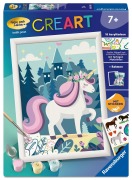 Cover-Bild zum Titel 'CreArt, Malen nach Zahlen Kinder - Einhorn Aurora' von ''