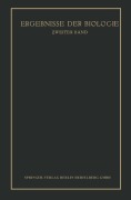 Cover-Bild zum Titel 'Ergebnisse der Biologie' von 'K. V. Frisch, H. Winterstein, W. Ruhland, R. Goldschmidt'