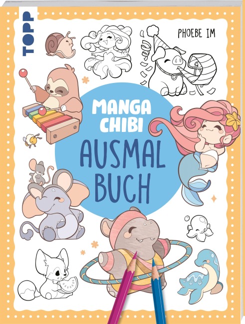 Manga Chibi Ausmalbuch - Phoebe Im