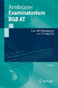 Cover-Bild zum Titel 'Examinatorium BGB AT' von 'Christian Armbrüster'