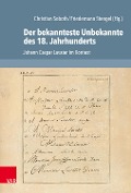 Cover-Bild zum Titel 'Der bekannteste Unbekannte des 18. Jahrhunderts' von ''