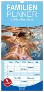 Cover-Bild zum Titel 'Familienplaner 2027 - Kühlendes Nass mit 5 Spalten (Wandkalender, 21 x 45 cm) CALVENDO' von 'Torsten Irmer'