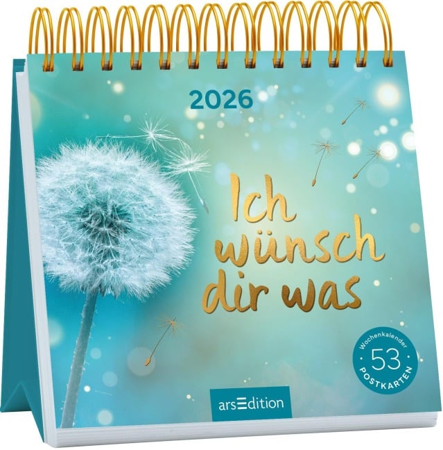 Postkartenkalender Ich wünsch dir was 2026 - 