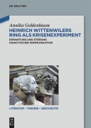 Cover-Bild zum Titel 'Heinrich Wittenwilers Ring als Krisenexperiment' von 'Annika Goldenbaum'