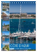 CÔTE D¿AZUR Cannes, Monaco und Nizza (Tischkalender 2025 DIN A5 hoch), CALVENDO Monatskalender - Melanie Viola