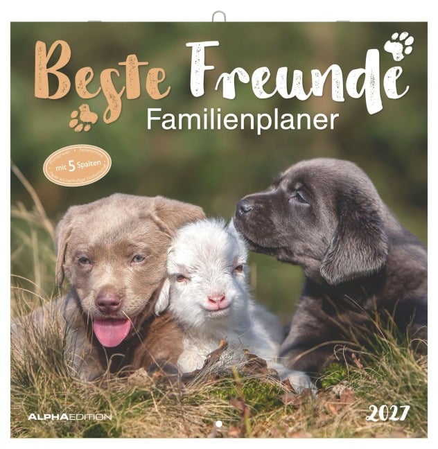 Familienplaner Beste Freunde 2027 - 