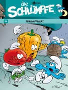 Cover-Bild zum Titel 'Die Schlümpfe 24. Schlumpfsalat' von 'Peyo'