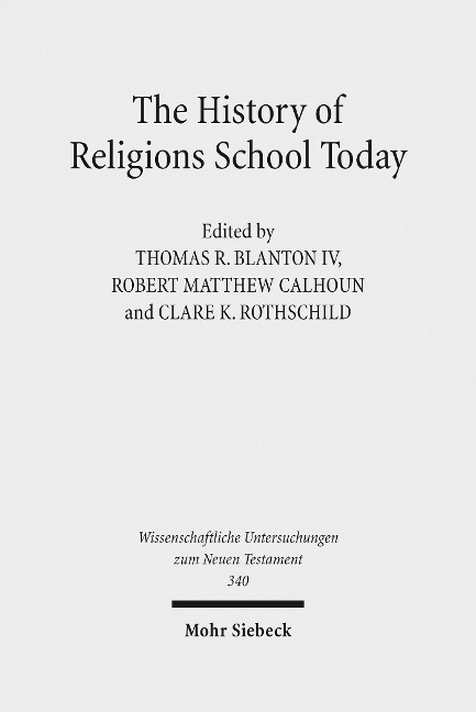 The History of Religions School Today - 