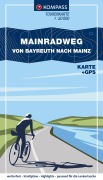 Cover-Bild zum Titel 'KOMPASS Fahrrad-Tourenkarte Main-Radweg, Von Bayreuth nach Mainz 1:50.000' von ''
