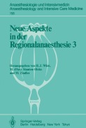 Cover-Bild zum Titel 'Neue Aspekte in der Regionalanaesthesie III' von ''