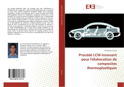 Procédé LCM innovant pour l'élaboration de composites thermoplastiques - Guillaume Cazaux