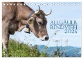 Allgäuer Rindvieh 2025 (Tischkalender 2025 DIN A5 quer), CALVENDO Monatskalender - Juliane Wandel