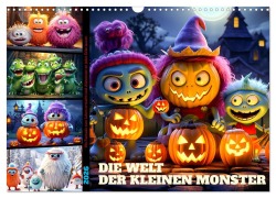 Die Welt der kleinen Monster (Wandkalender 2026 DIN A3 quer), CALVENDO Monatskalender - Dirk Meutzner