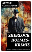 Cover-Bild zum Titel 'Sherlock Holmes-Krimis (Detektivgeschichten und sämtliche Romane)' von 'Arthur Conan Doyle'