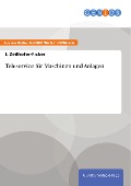 Cover-Bild zum Titel 'Teleservice für Maschinen und Anlagen' von 'I. Zeilhofer-Ficker'