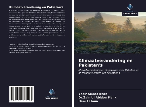 Klimaatverandering en Pakistan's - Yasir Amnat Khan, Zain Ul Abiden Malik, Hani Fatima