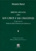 Cover-Bild zum Titel 'Breves apuntes sobre los casos y las oraciones' von 'Eduardo Benot'