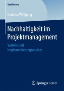 Cover-Bild zum Titel 'Nachhaltigkeit im Projektmanagement' von 'Ramona Wolfgang'