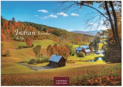 Cover-Bild zum Titel 'Indian Summer Kalender 2026 - Wandkalender | Fotokalender Nordamerika 24x35cm - Leuchtende Herbstfarben Nordamerikas in stimmungsvollen Bildern für deine Wand' von ''