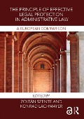 Cover-Bild zum Titel 'The Principle of Effective Legal Protection in Administrative Law' von ''