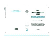 Cover-Bild zum Titel 'HITLER-PROZEß 1924 TL.2' von ''