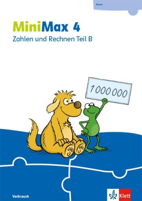 MiniMax 4. Themenheft Zahlen und Rechnen B - Verbrauchsmaterial Klasse 4 - 