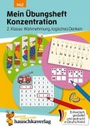 Cover-Bild zum Titel 'Mein Übungsheft Konzentration 2. Klasse - Wahrnehmung, logisches Denken' von 'Agnes Spiecker'