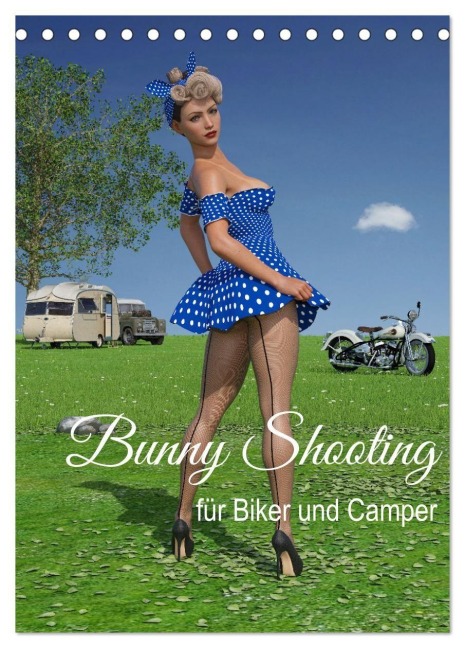 Bunny Shooting (Tischkalender 2027 DIN A5 hoch), CALVENDO Monatskalender - Herbert Reinecke