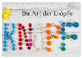 Die Art der Knöpfe (Tischkalender 2025 DIN A5 quer), CALVENDO Monatskalender - Britta Kromand