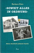 Cover-Bild zum Titel 'Soweit alles in Ordnung' von 'Barbara Klein'