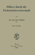 Cover-Bild zum Titel 'Führer durch die Elektrizitätswirtschaft' von 'Josef Lienert'
