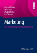 Cover-Bild zum Titel 'Marketing' von 'Reinhold Decker, Ralf Wagner, Martin Meißner, Frank Kroll'