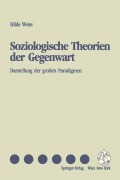 Cover-Bild zum Titel 'Soziologische Theorien der Gegenwart' von 'Hilde Weiss'