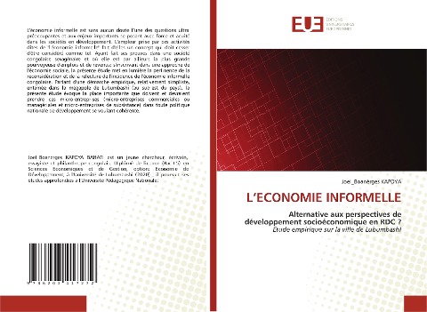 L¿ECONOMIE INFORMELLE - Joel_Boanèrges Kapoya