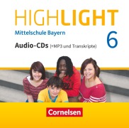 Cover-Bild zum Titel 'Highlight 6. Jahrgangsstufe - Mittelschule Bayern - Audio-CDs und MP3-Dateien' von 'Sydney Thorne'