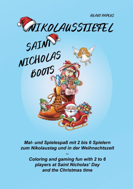 Nikolausstiefel - Saint Nicholas Boots - Heart Papers