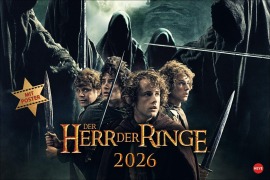 Cover-Bild zum Titel 'Der Herr der Ringe Broschur XL Kalender 2026' von ''