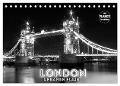 LONDON Urbaner Flair (Tischkalender 2024 DIN A5 quer), CALVENDO Monatskalender - Melanie Viola