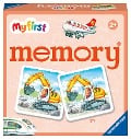 Ravensburger - 20877 - My first memory® Fahrzeuge, Merk- und Suchspiel mit extra großen Bildkarten für Kinder ab 2 Jahren - William H. Hurter