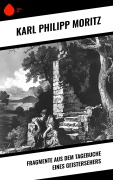 Cover-Bild zum Titel 'Fragmente aus dem Tagebuche eines Geistersehers' von 'Karl Philipp Moritz'