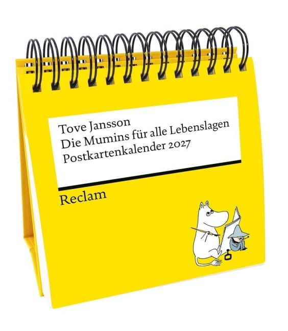 Die Mumins für alle Lebenslagen. Postkartenkalender 2027 - Tove Jansson