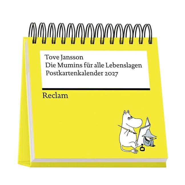Die Mumins für alle Lebenslagen. Postkartenkalender 2027 - Tove Jansson