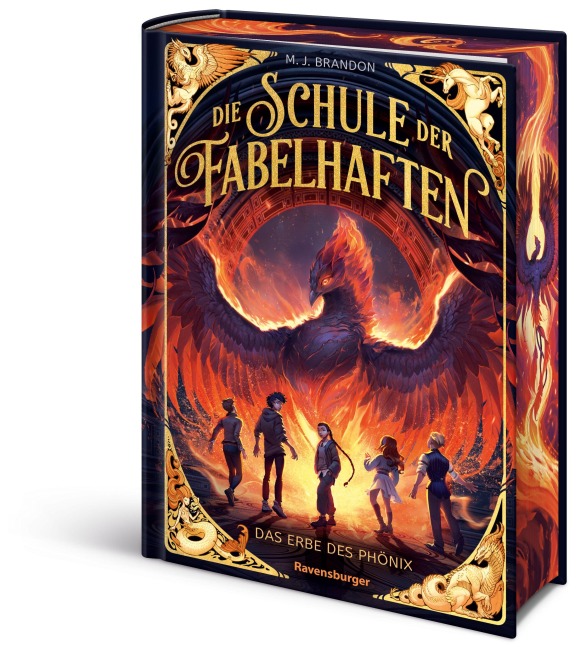 Die Schule der Fabelhaften, Band 1 - Das Erbe des Phönix - M. J. Brandon