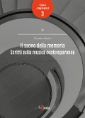 Cover-Bild zum Titel 'Il suono della memoria. Scritti sulla musica contemporanea' von 'Susanna Pasticci'