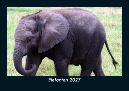 Cover-Bild zum Titel 'Elefanten 2027 Fotokalender DIN A5' von 'Tobias Schmitt, Kevin Heber'