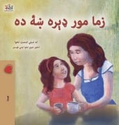 Cover-Bild zum Titel 'My Mom is Awesome (Pashto Book for Kids)' von 'Shelley Admont, Kidkiddos Books'