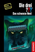 Cover-Bild zum Titel 'Die drei ??? Das schwarze Nest (drei Fragezeichen)' von 'Hendrik Buchna'