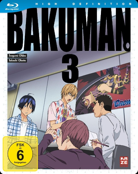 Bakuman - Tsugumi Ôba, Seishi Minakami, Tsutomu Kamishiro, Reiko Yoshida, Duane Johnson