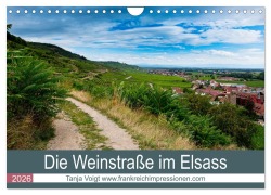 Cover-Bild zum Titel 'Die Weinstaße im Elsass (Wandkalender 2026 DIN A4 quer), CALVENDO Monatskalender' von 'Tanja Voigt'